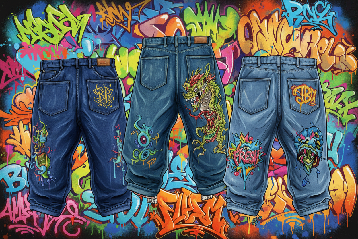 Il ritorno dei jeans baggy: lo stile hip hop più iconico di sempre