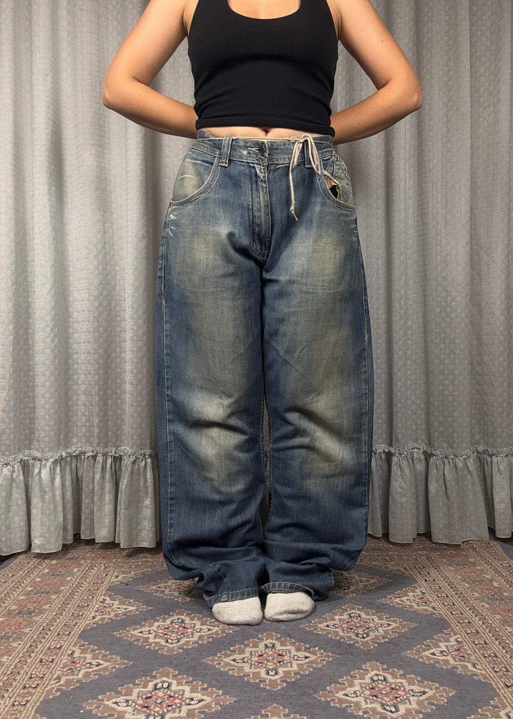 PHAT FARM Baggy pants