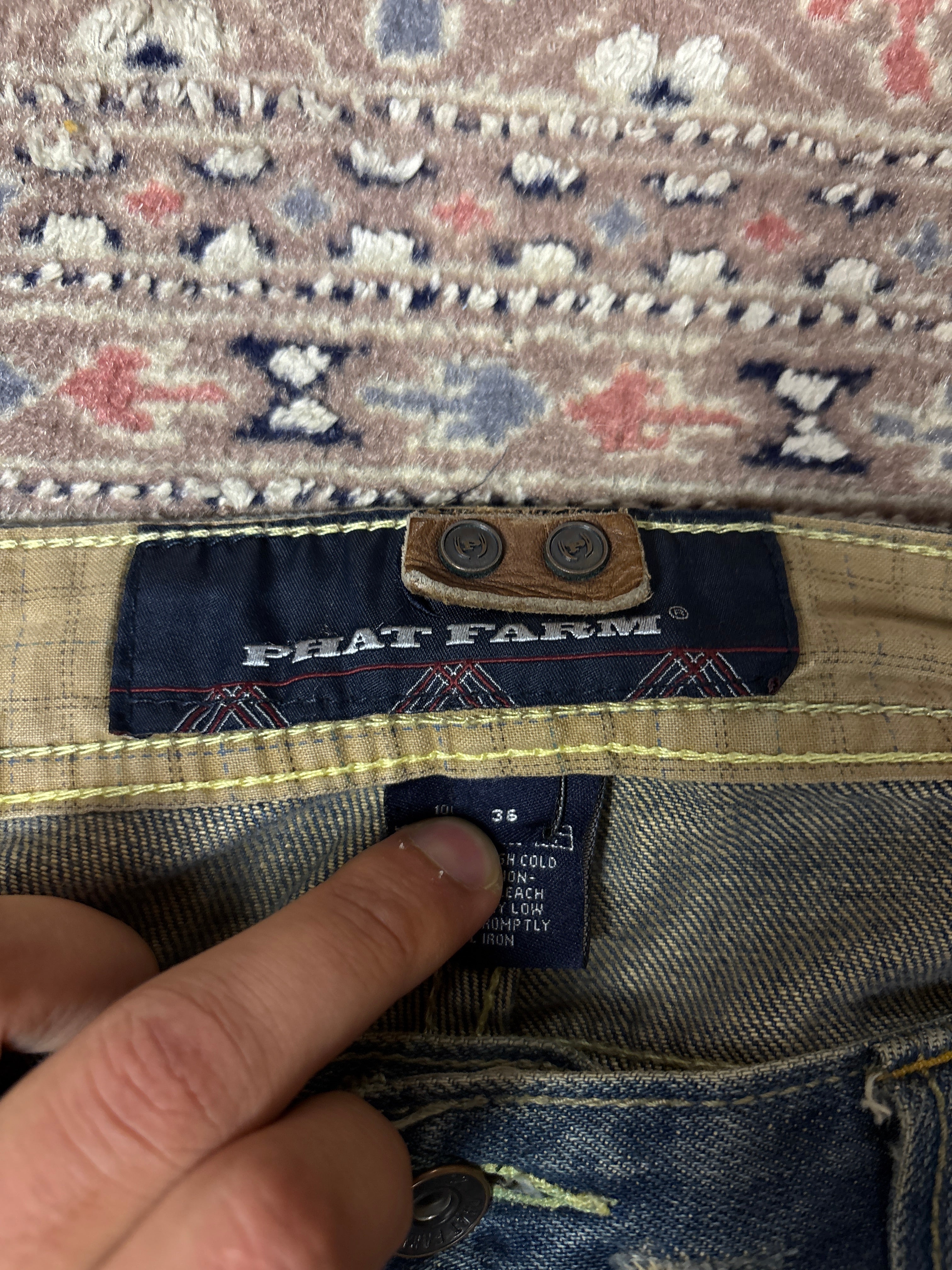 PHAT FARM Baggy pants