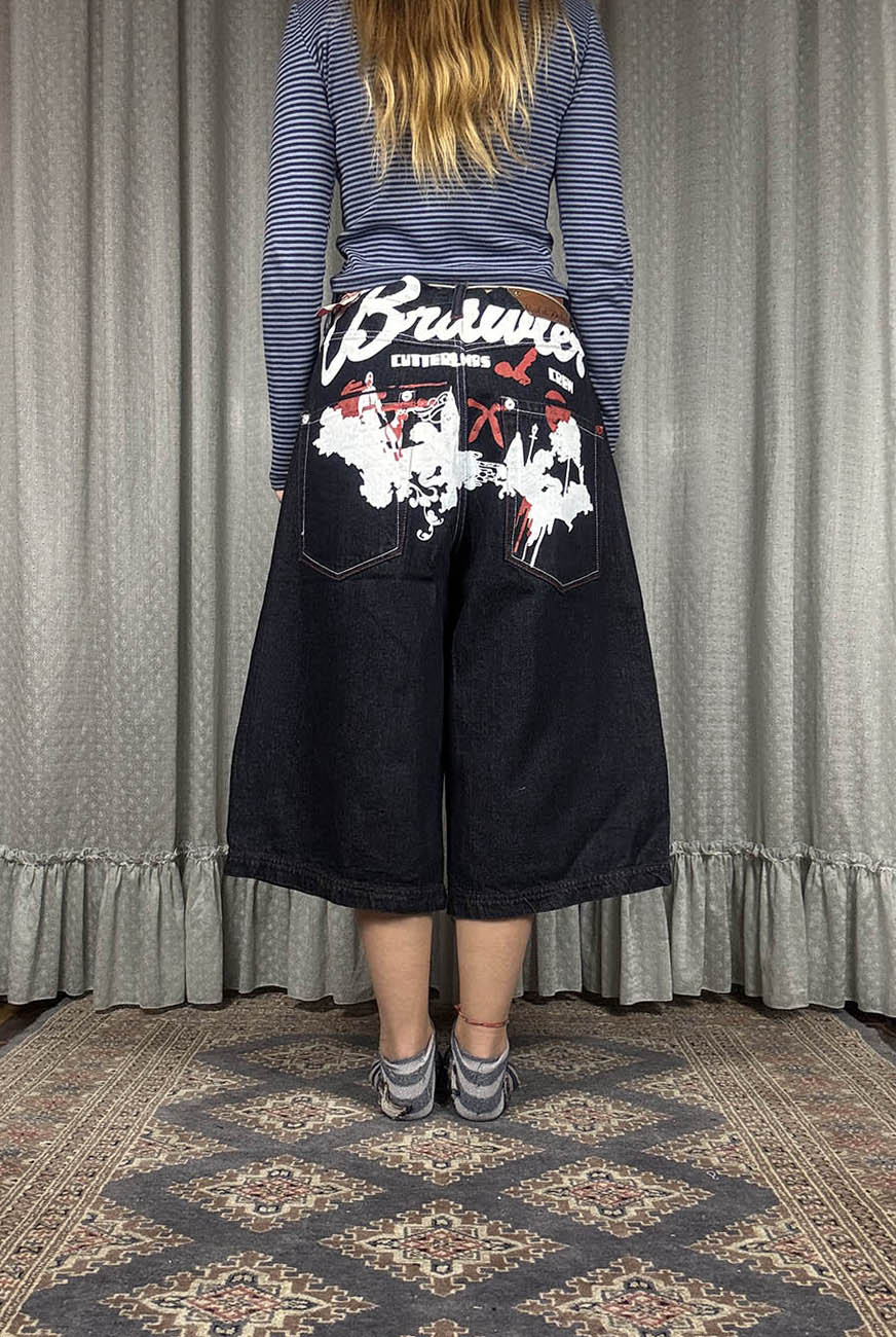 ARTFUL DODGER Baggy jorts