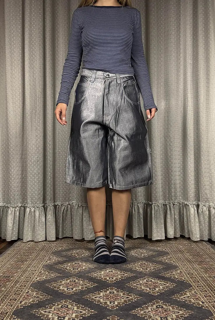 DIRTY DOZEN Jorts amples