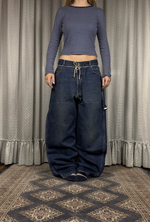 TOMMY HILFIGER Baggy jeans indossati retro