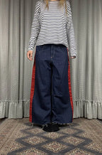 Crème Jean baggy