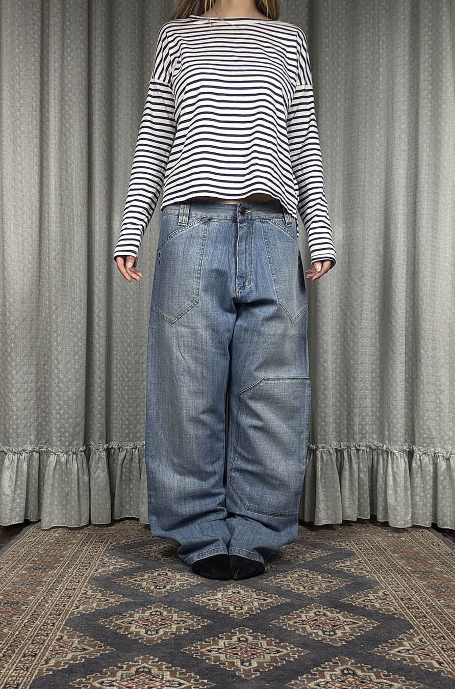 EBLOOD Jean ample