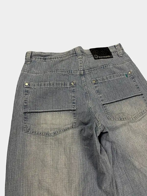 SOUTHPOLE Short en jean ample