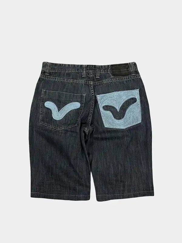 VOI Short large en jean