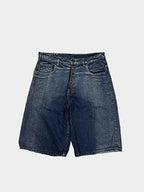 BROUILLARD LONDONIEN Short en jean ample