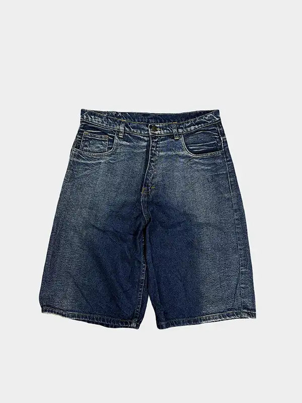 BROUILLARD LONDONIEN Short en jean ample