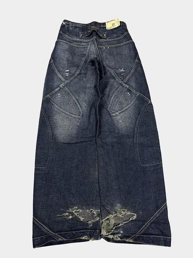 PURE OXYGEN Baggy jeans