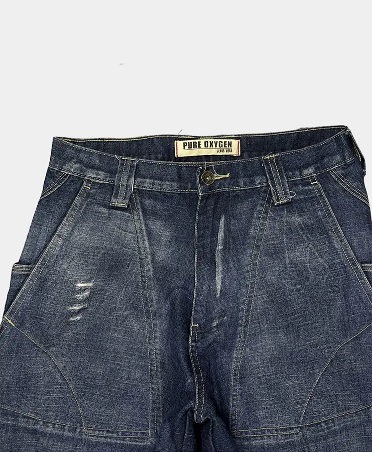 PURE OXYGEN Baggy jeans