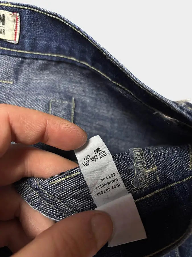 PURE OXYGEN Baggy jeans