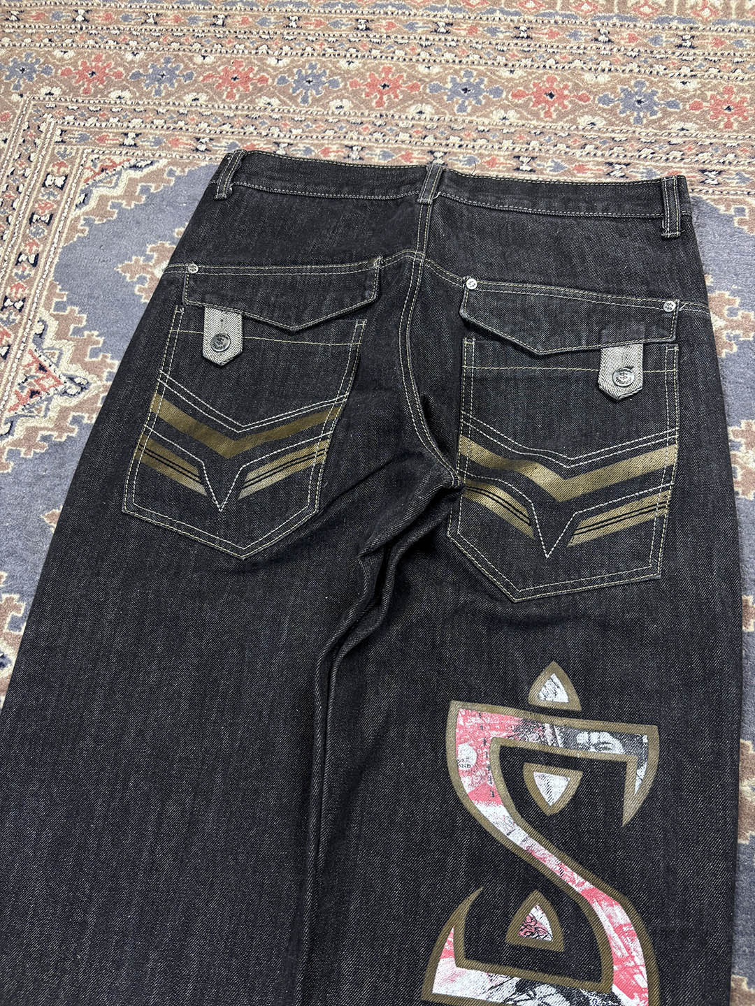 TIME IS MONEY Baggy jeans