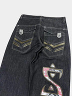 TIME IS MONEY Baggy jeans