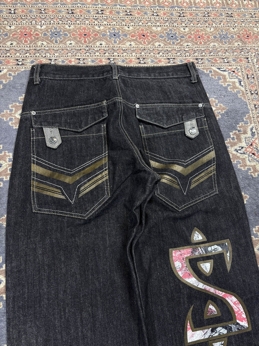 TIME IS MONEY Baggy jeans
