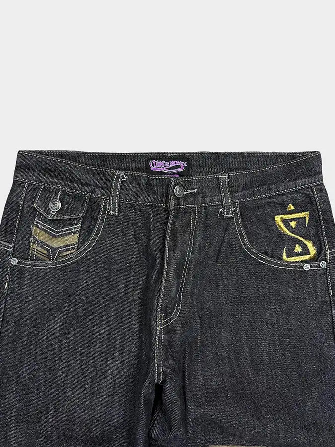 TIME IS MONEY Baggy jeans