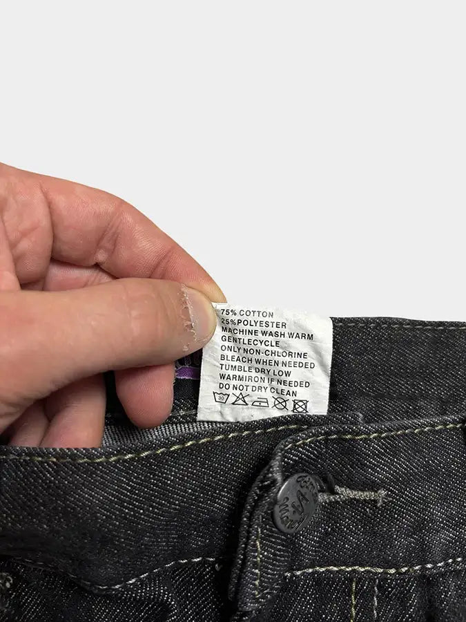 TIME IS MONEY Baggy jeans