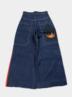 Crème Jean baggy