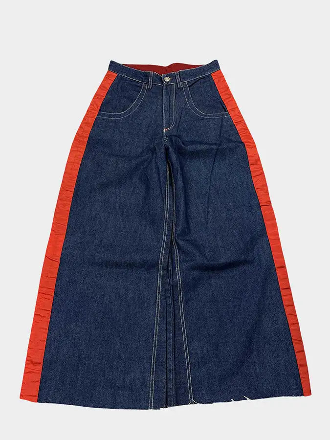 Crème Jean baggy
