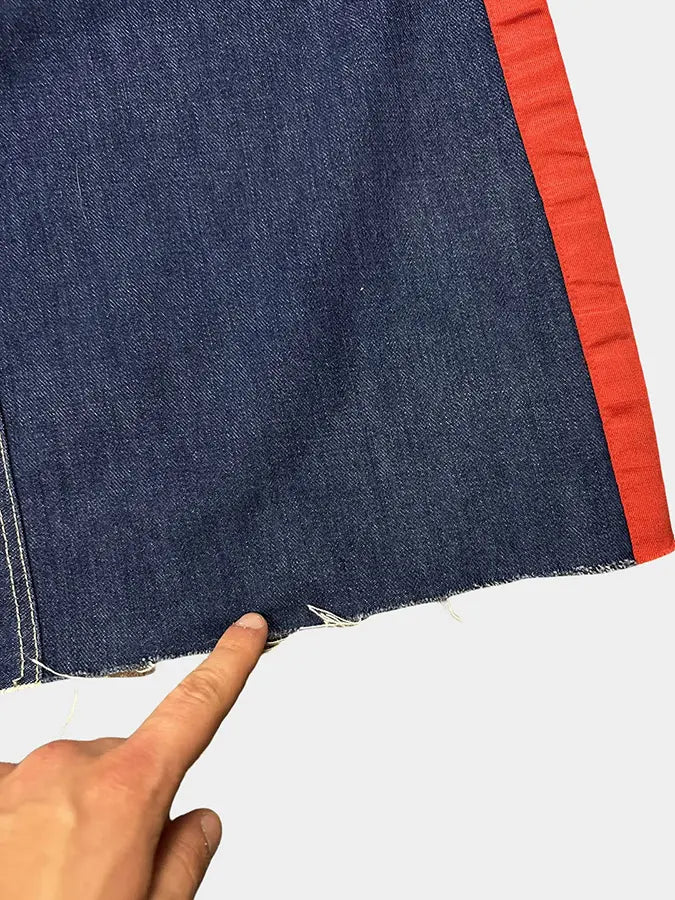 Crème Jean baggy