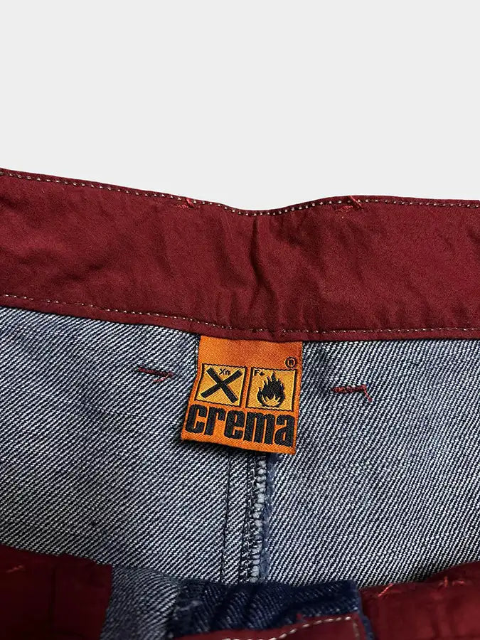 Crème Jean baggy
