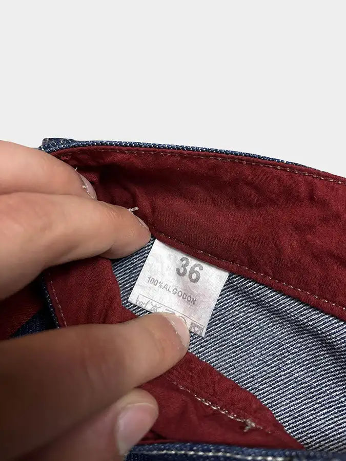 Crème Jean baggy