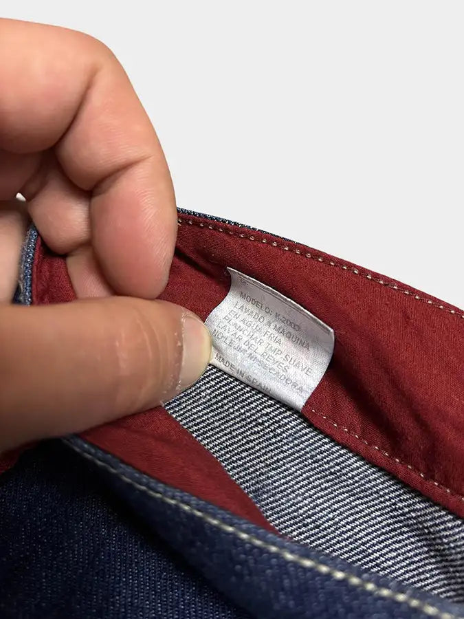 Crème Jean baggy